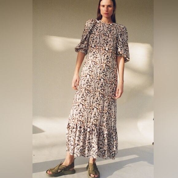 Sea‎ New York Borealis Puff Sleeve Dress Size 6 - Picture 8 of 8